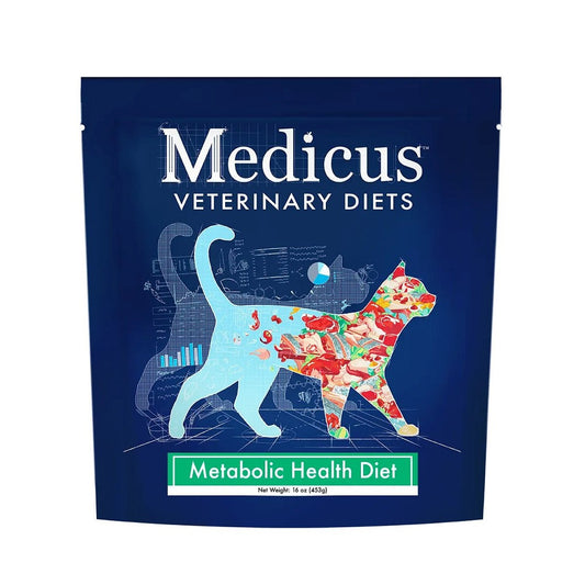 Medicus 治療性飲食- 凍乾三文魚雞肉雞肝代謝健康飲食貓糧