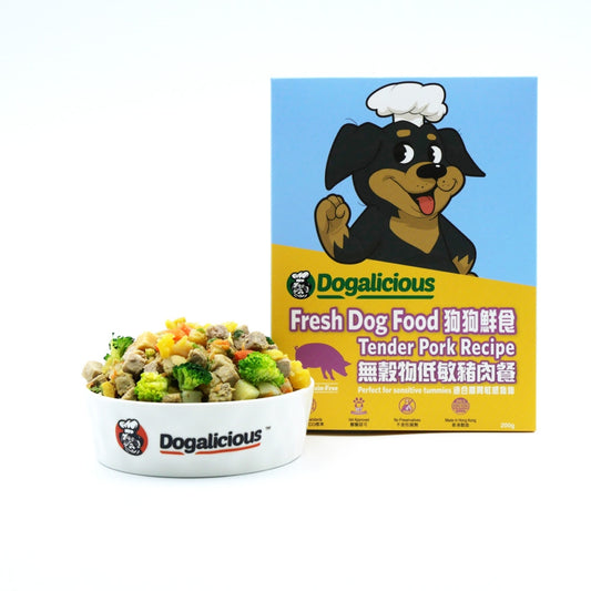 Dogalicious - 急凍狗狗鮮食無穀物低敏豬肉餐