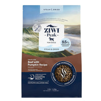 ZiwiPeak 微蒸風乾系列 - 草飼牛肉配南瓜配方狗糧