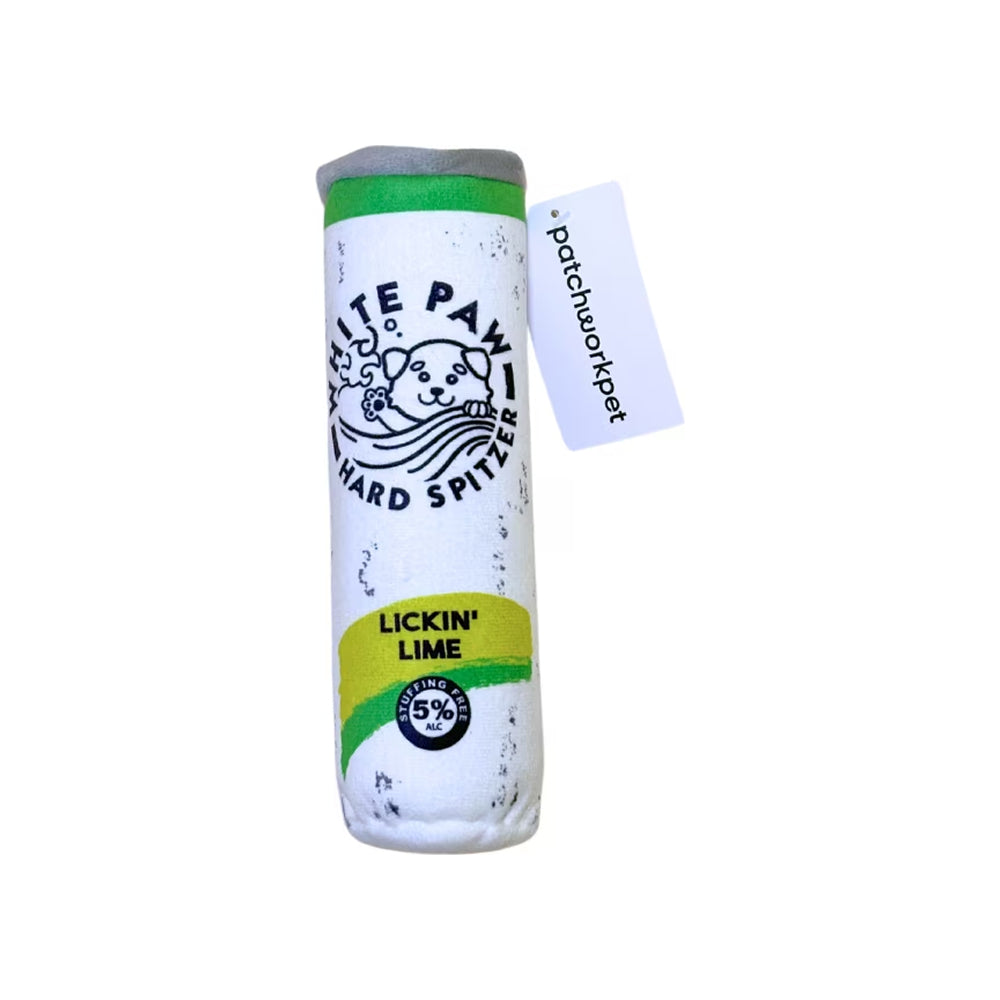 White Paw 青檸色狗狗毛絨玩具9 吋