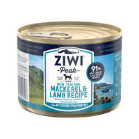 ZiwiPeak - Grain Free Mackerel & Lamb Dog Can 170 g
