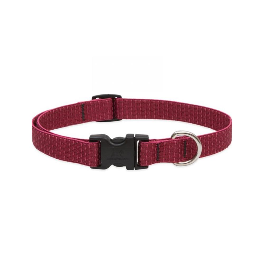 LupinePet - Eco Dog Adjustable Collar Berry