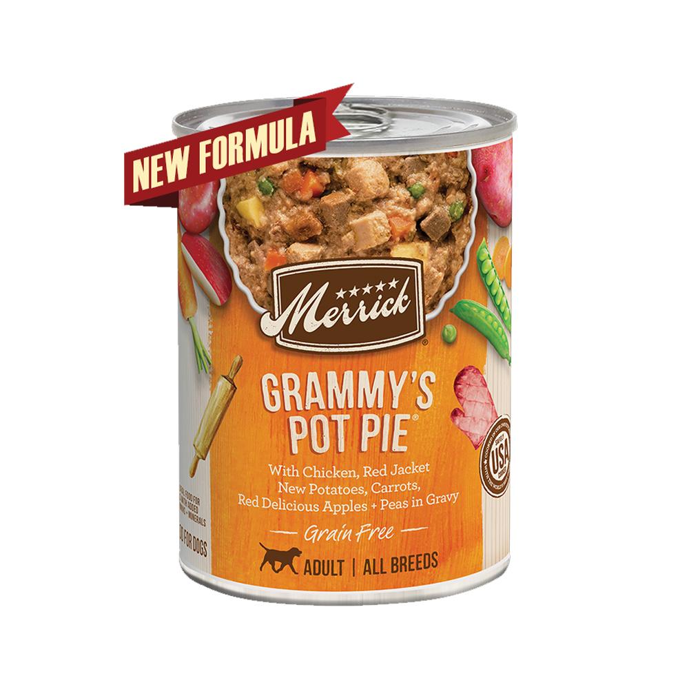 Merrick - Adult Grain Free Grammy's Pot Pie Dog Can 12.7 oz