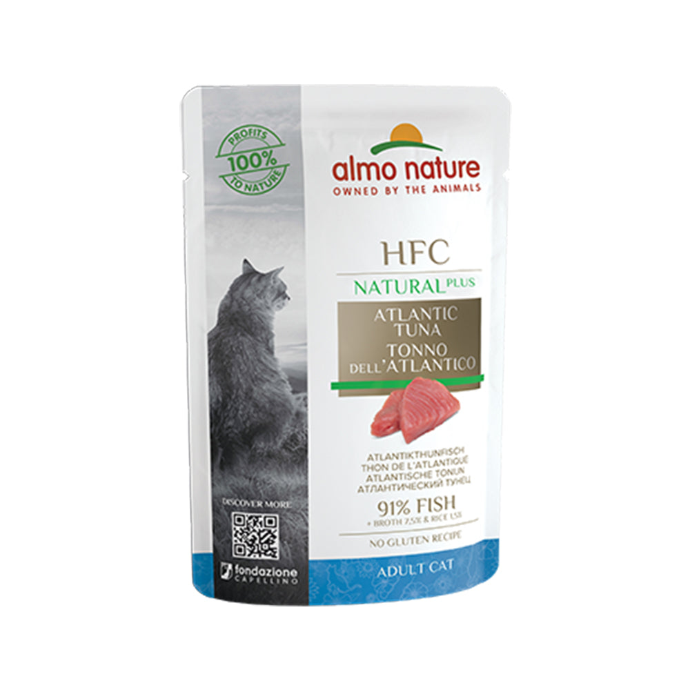 HFC Natural Plus 天然貓濕糧包 - 大西洋吞拿魚