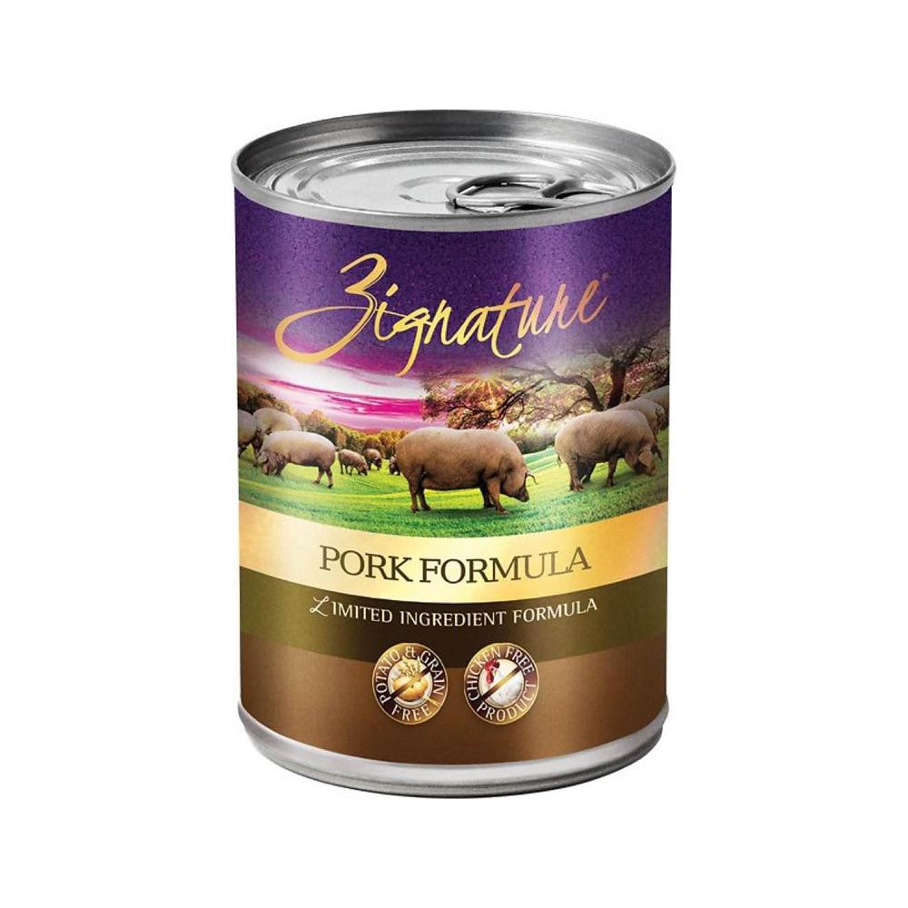 Zignature - Limited Ingredient Pork Dog Can 13 oz