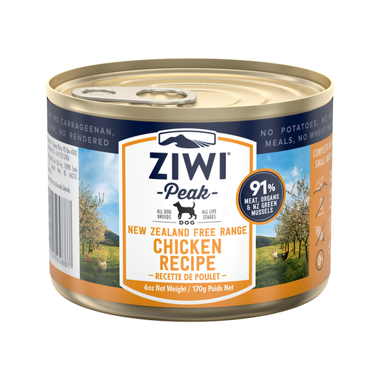 ZiwiPeak - Grain Free Free Range Chicken Dog Can 170 g