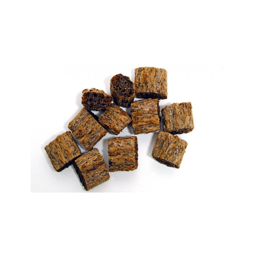 QChefs - Snackies Cottage Cheese & Carob Dog Dental Treat 
