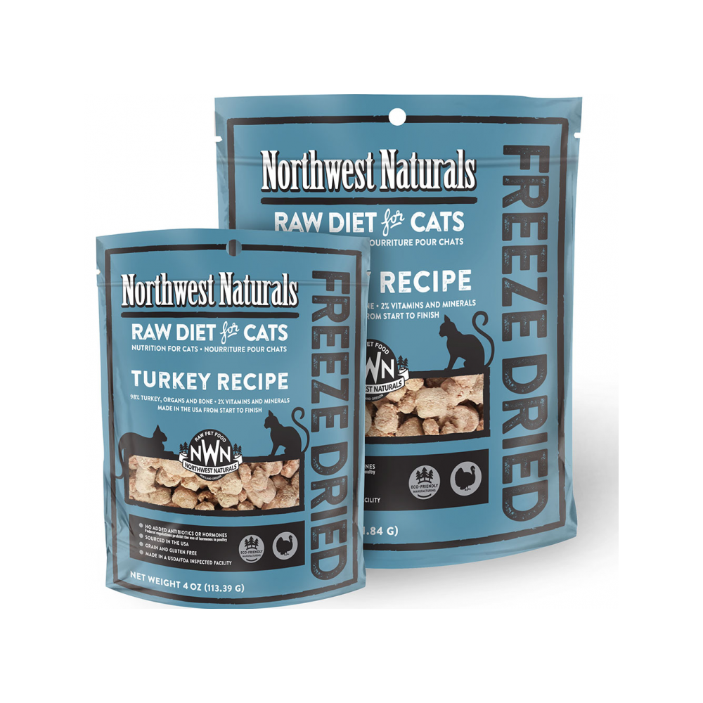 Northwest Naturals - Freeze Dried Turkey Complete Cat Food 11 oz