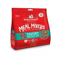 Stella & Chewy's - Grain Free Freeze Dried Wild Caught Salmon & Cod Dog Meal Mixers 18 oz