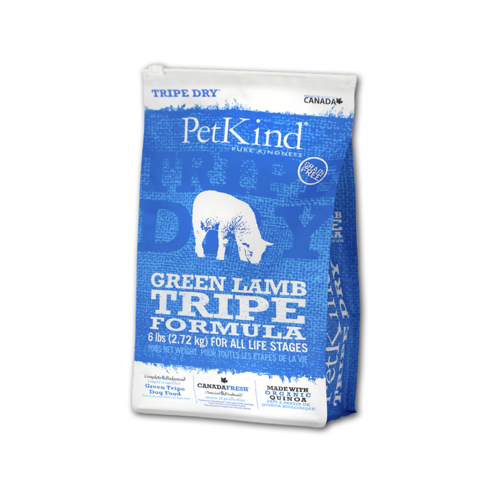 PetKind - All Life Stages Green Lamb Tripe Dog Dry Food 6 lb