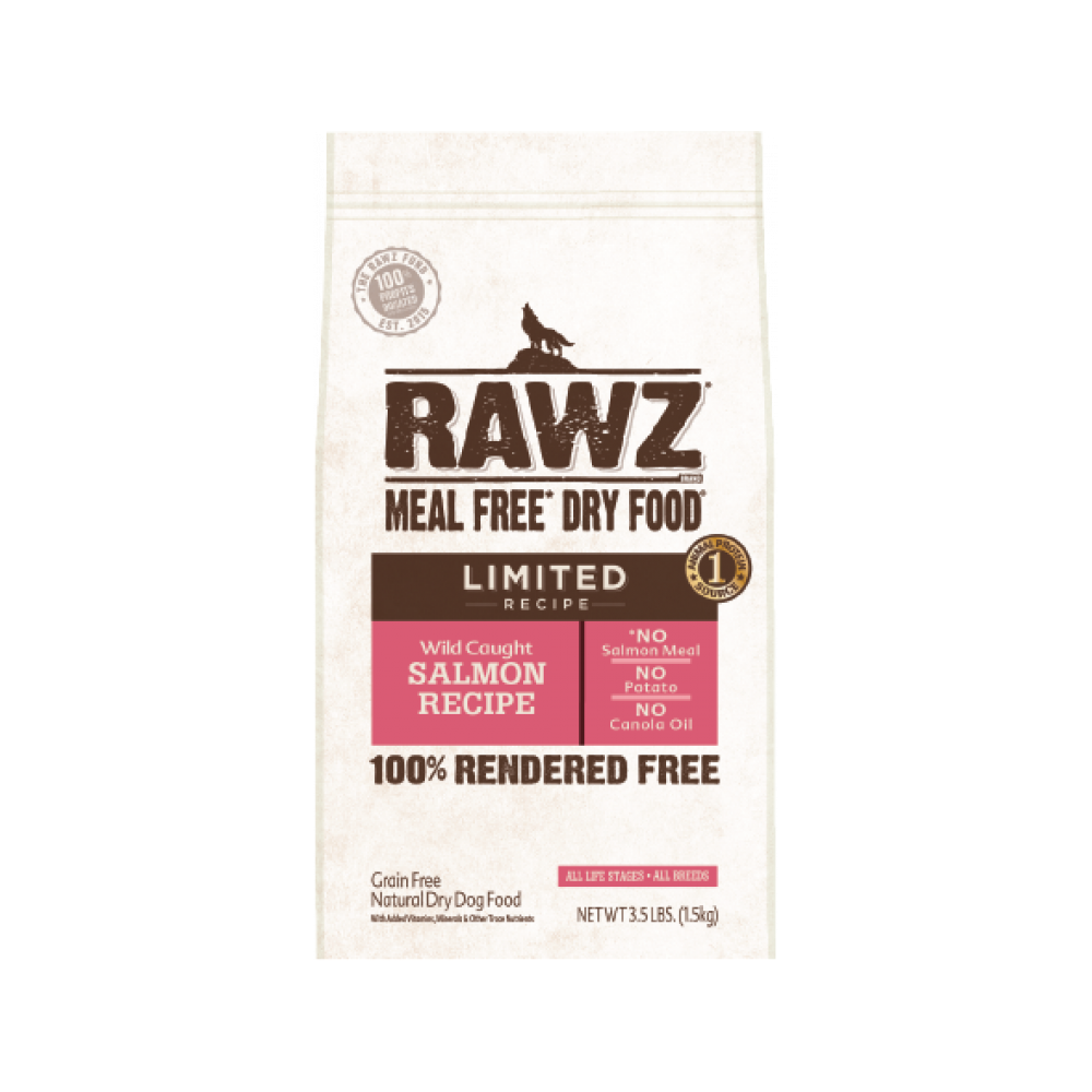 RAWZ - Limited Recipe Salmon Dog Dry Food 3.5 lb