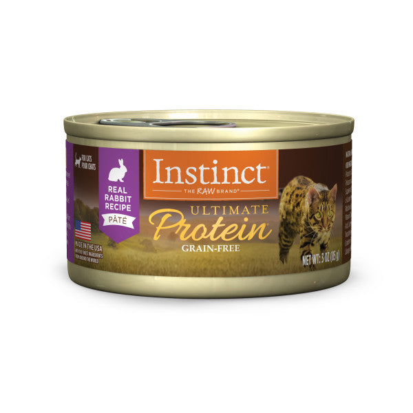 優質蛋白無穀物兔肉配方貓罐頭