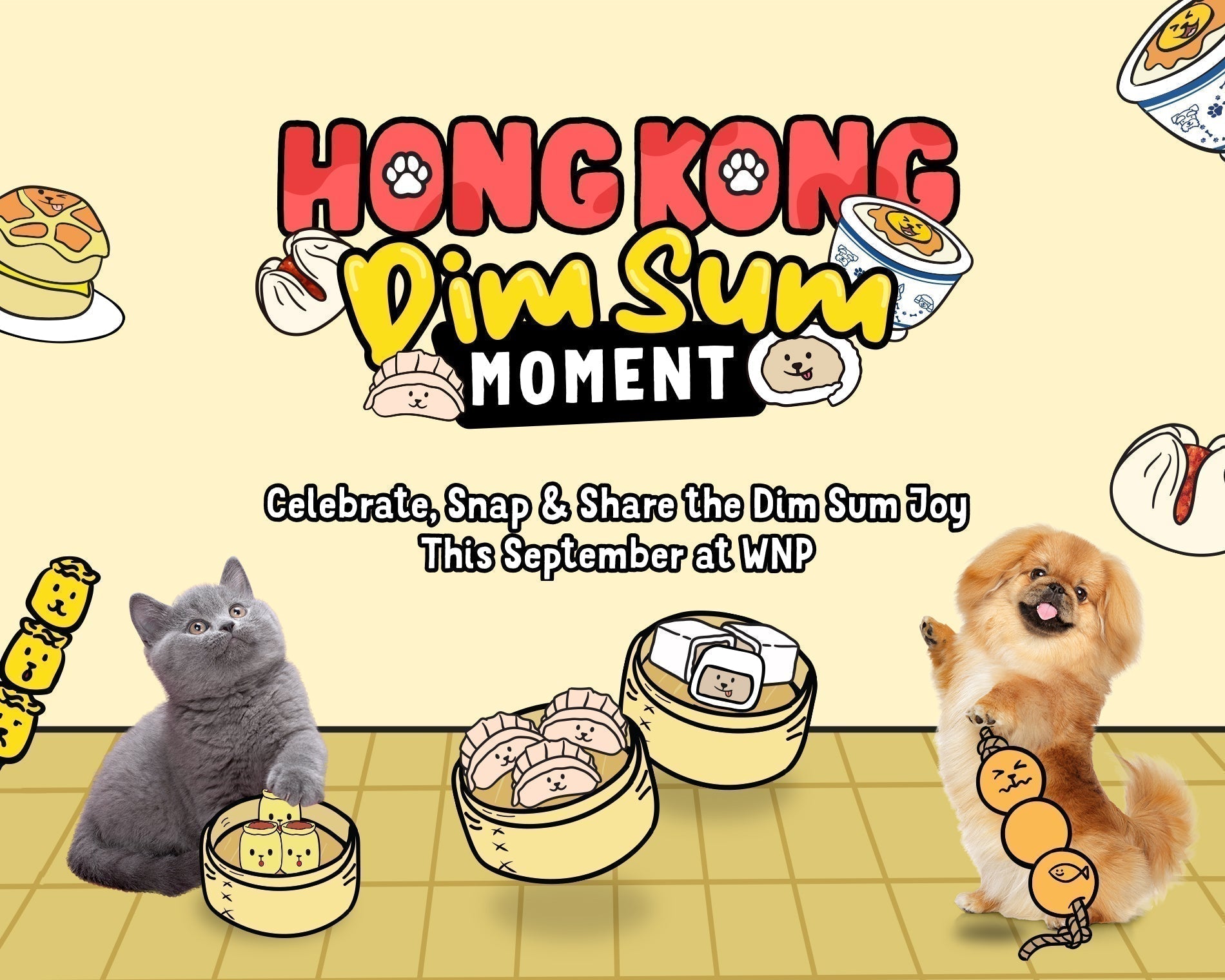 Hong Kong Pet Event: Dim Sum Celebration & Workshops | Whiskers N Paws