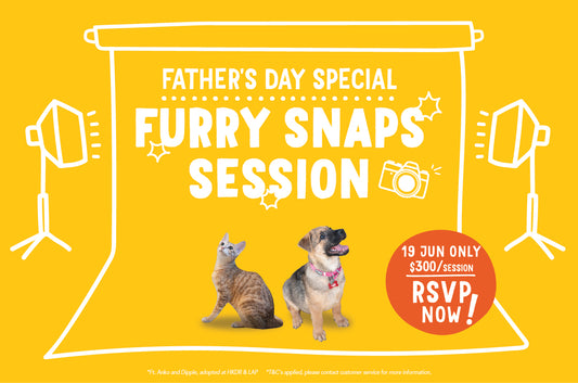 Father's Day Special: Furry Snaps Session