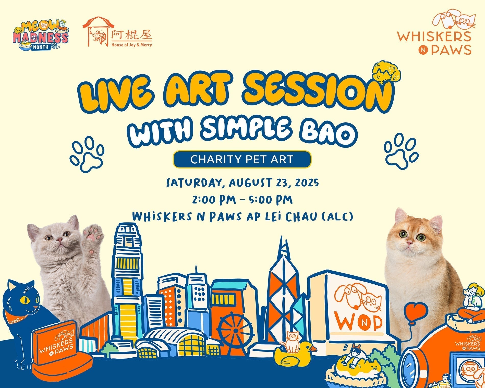 Join Us for a Live Art Session with Local Artist Simple Bao