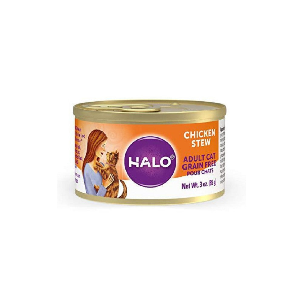 Halo 無穀物雞肉配方貓罐頭