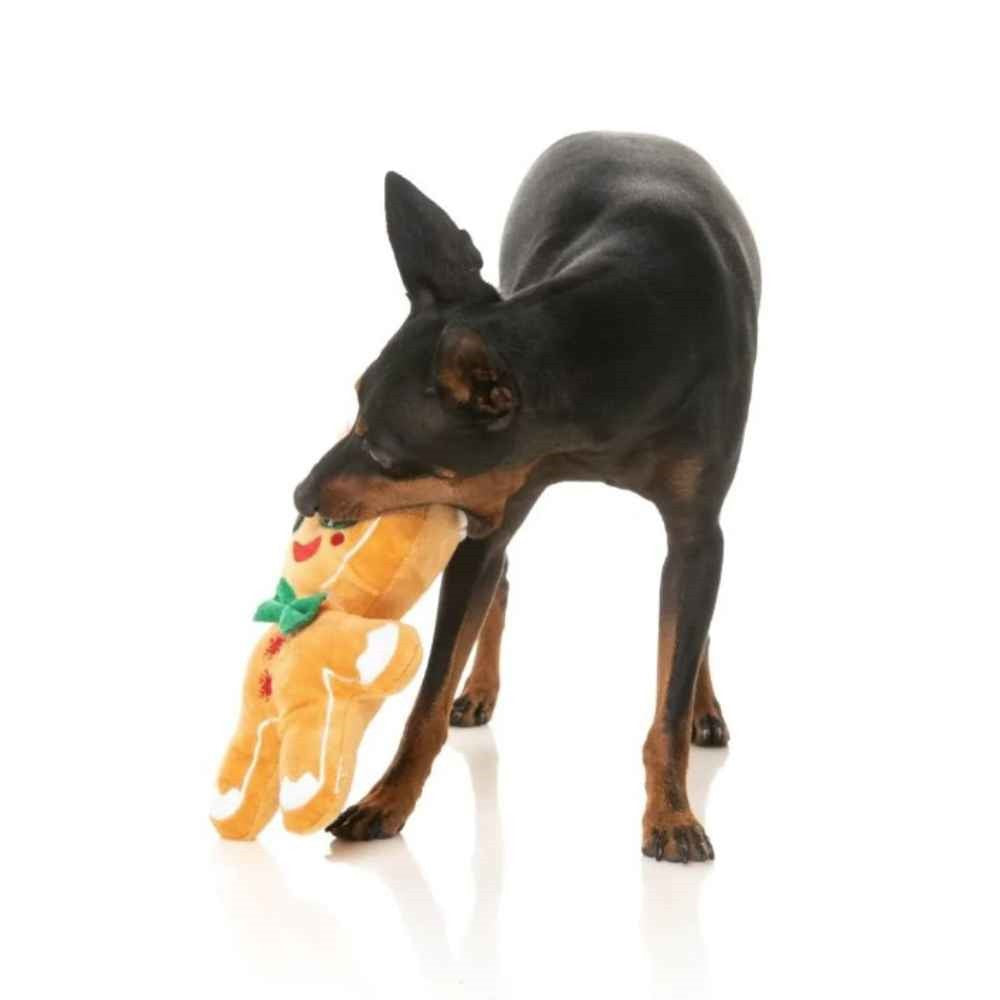 FuzzYard 聖誕快樂薑餅人狗狗狗玩具