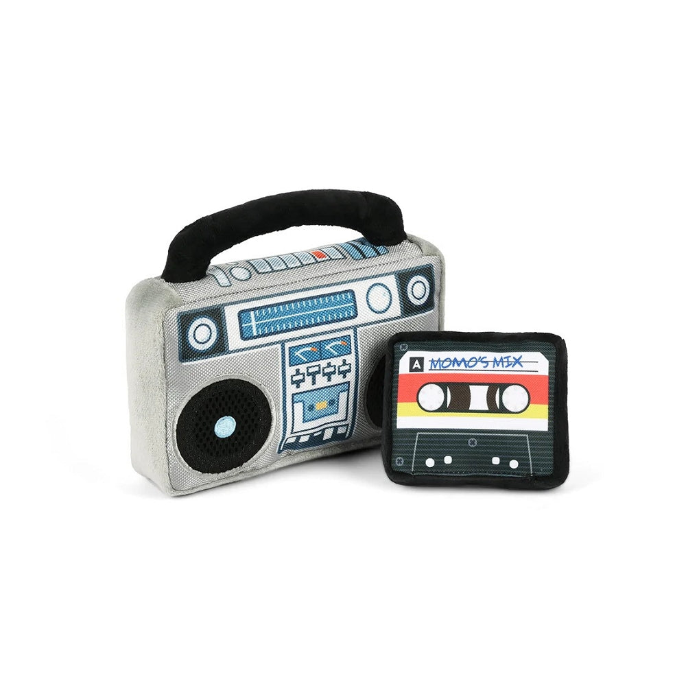 80 年代經典系列- 磁帶機毛絨狗狗玩具
