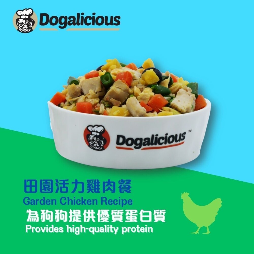 Dogalicious - 急凍狗狗鮮食田園活力雞肉餐