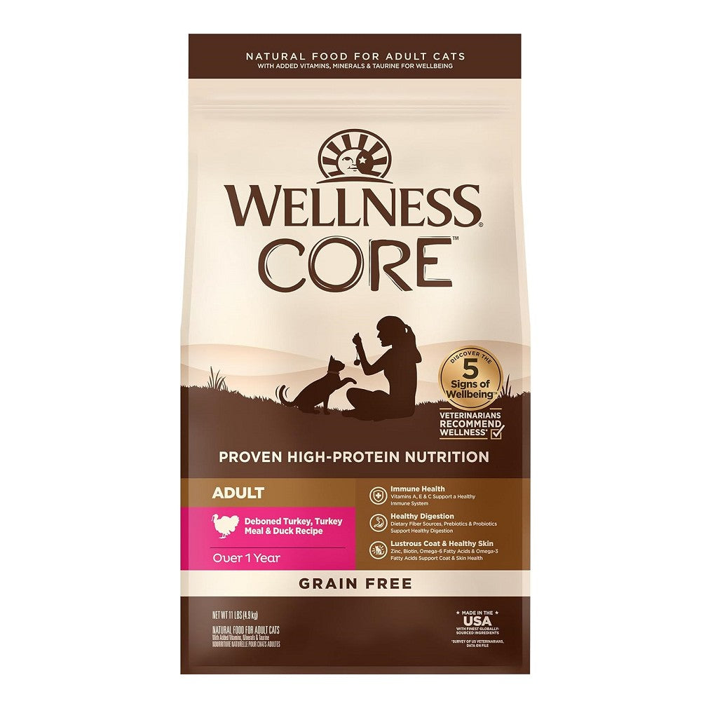 Wellness - Core 無穀物火雞加鴨肉配方成貓乾糧