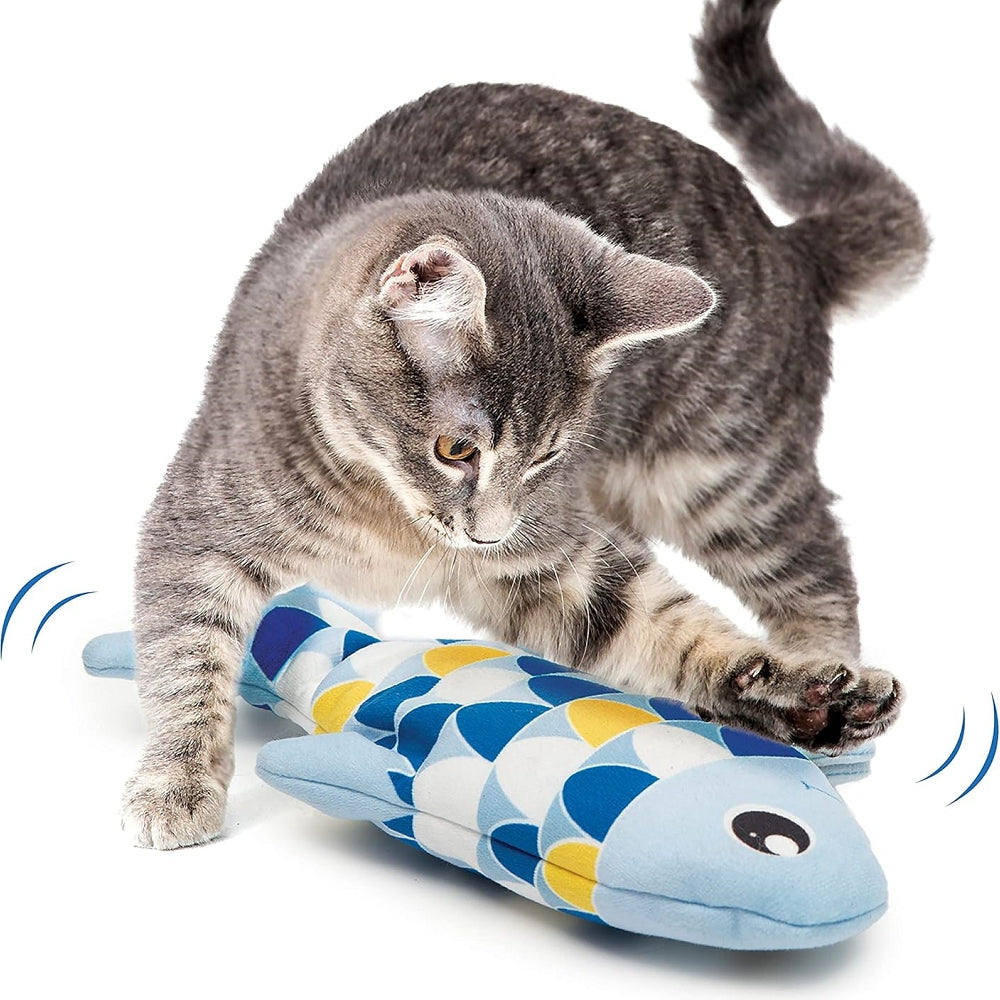 動動酷魚貓薄荷玩具