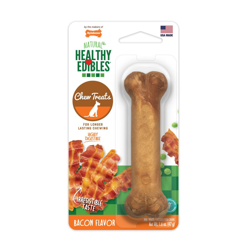 Nylabone 健康煙肉味狗狗潔齒骨