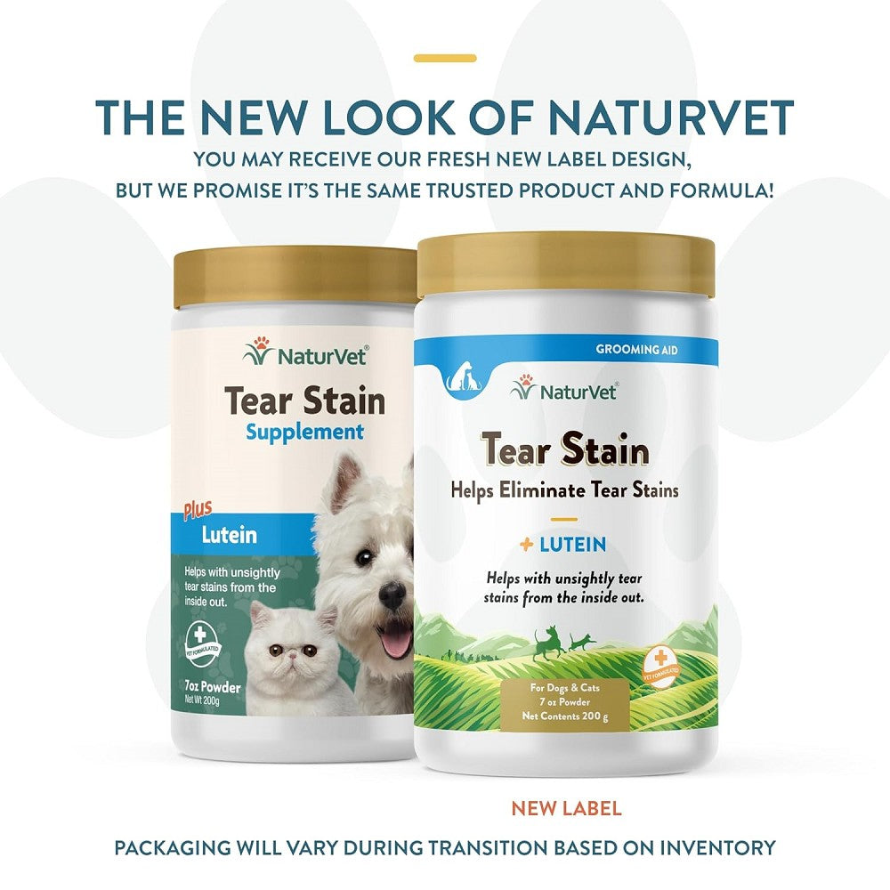 NaturVet 貓狗除淚痕配方粉裝保健品