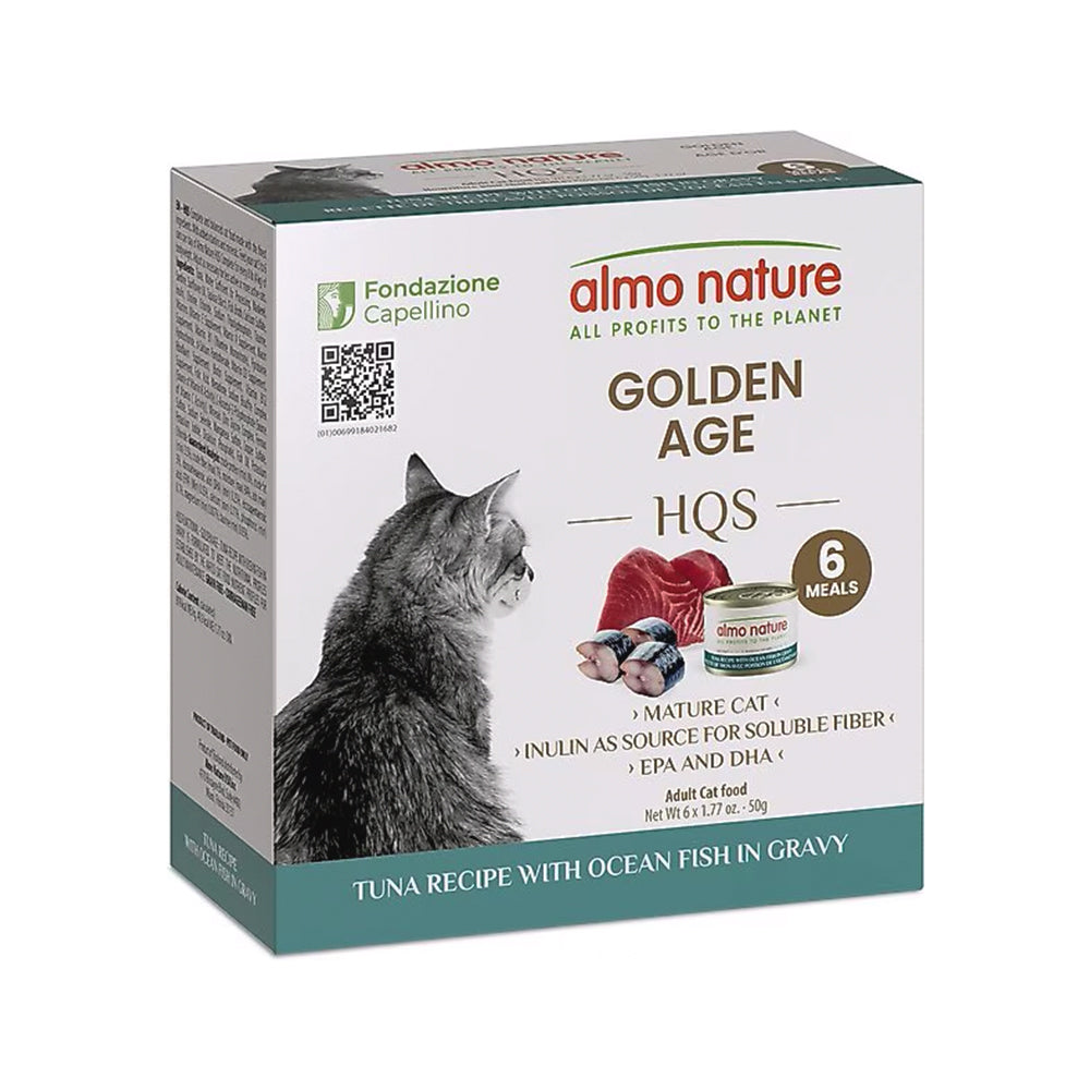 Golden Age 成貓配方 - 吞拿魚及海魚肉汁貓罐頭