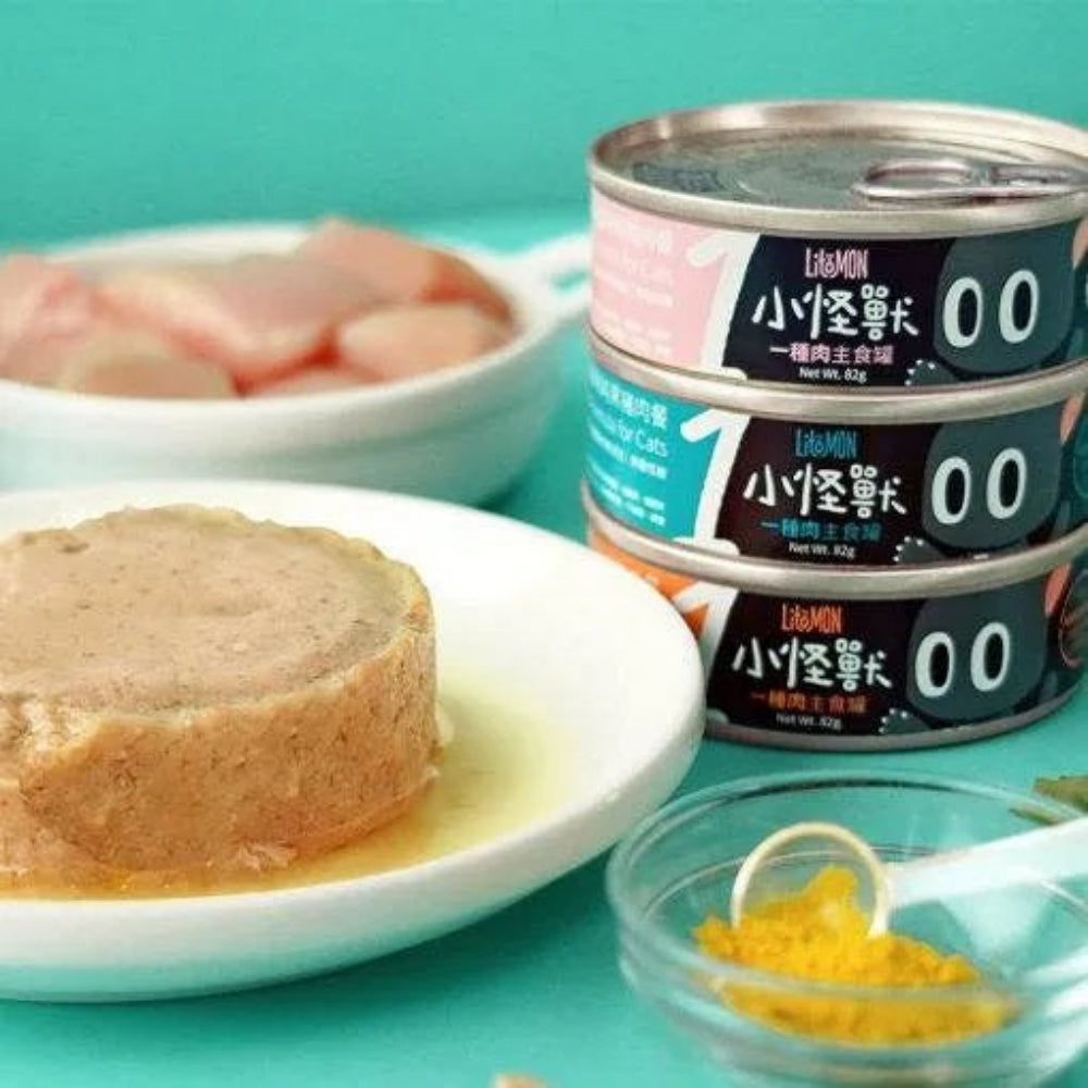 1種肉純鴨肉低敏無膠貓用主食罐