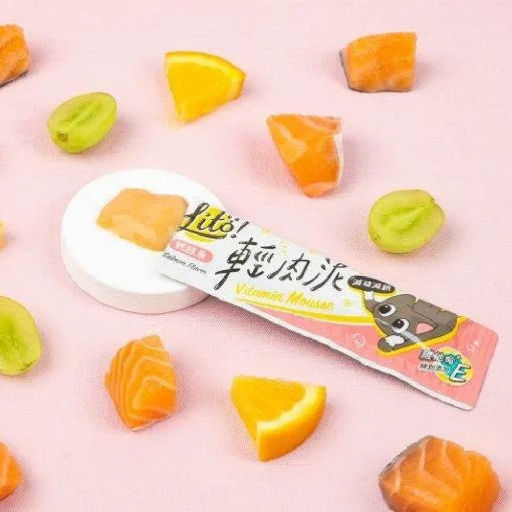 Litö! 輕肉泥三文魚(維他命E添加) 貓狗零食