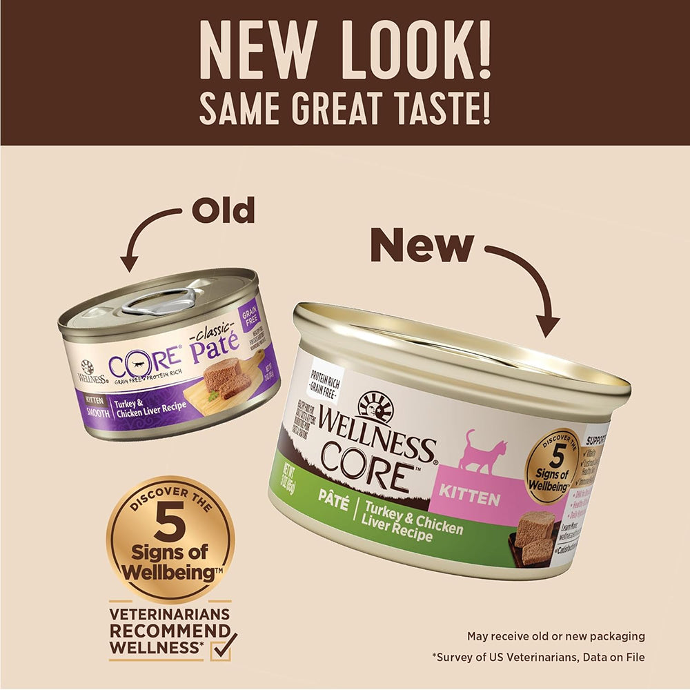 CORE 火雞和雞肝肉醬幼貓罐頭