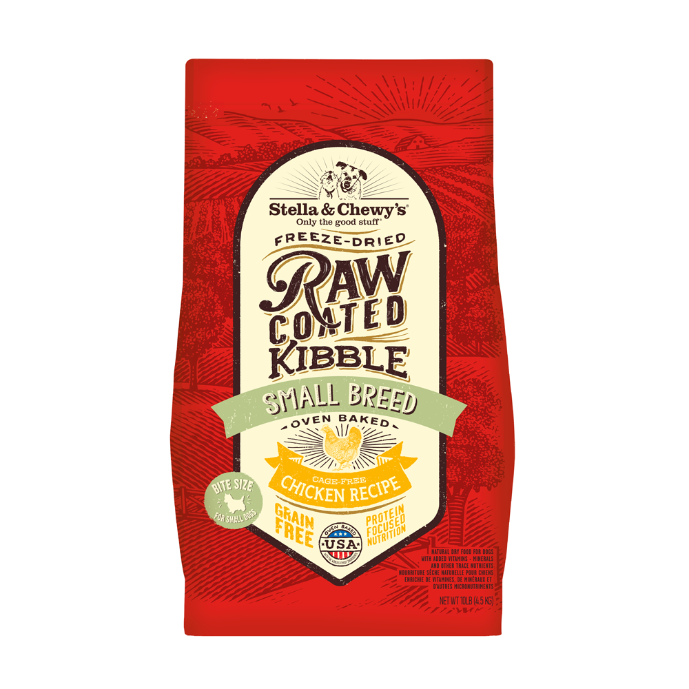 Raw Coated 凍乾塗層系列 - 低温烘焙散養雞配方小型犬乾糧