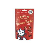 Lily's Kitchen 聖誕火雞無穀物脆脆貓零食