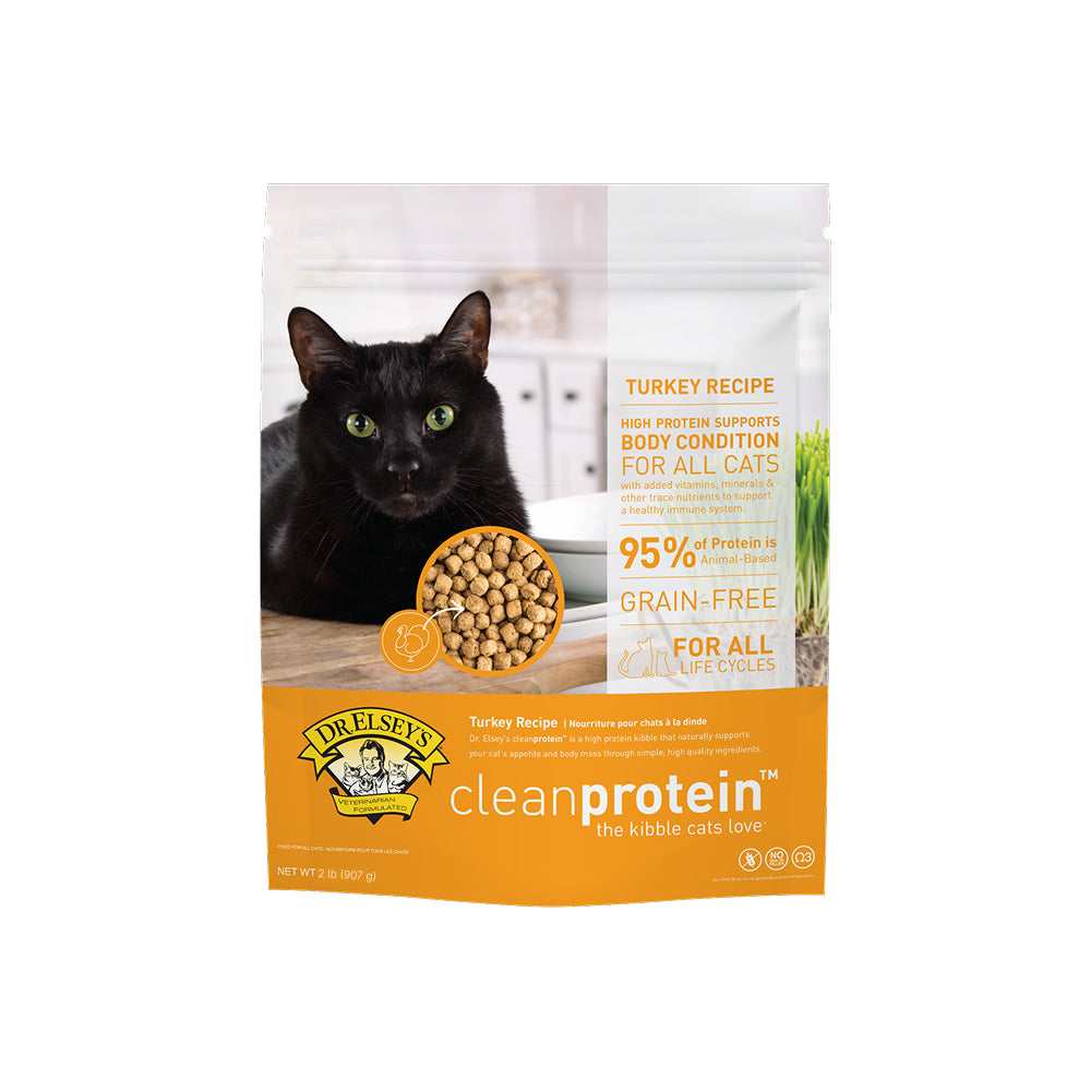 CleanProtein 無穀物火雞肉配方乾糧 適合所有年齡貓隻