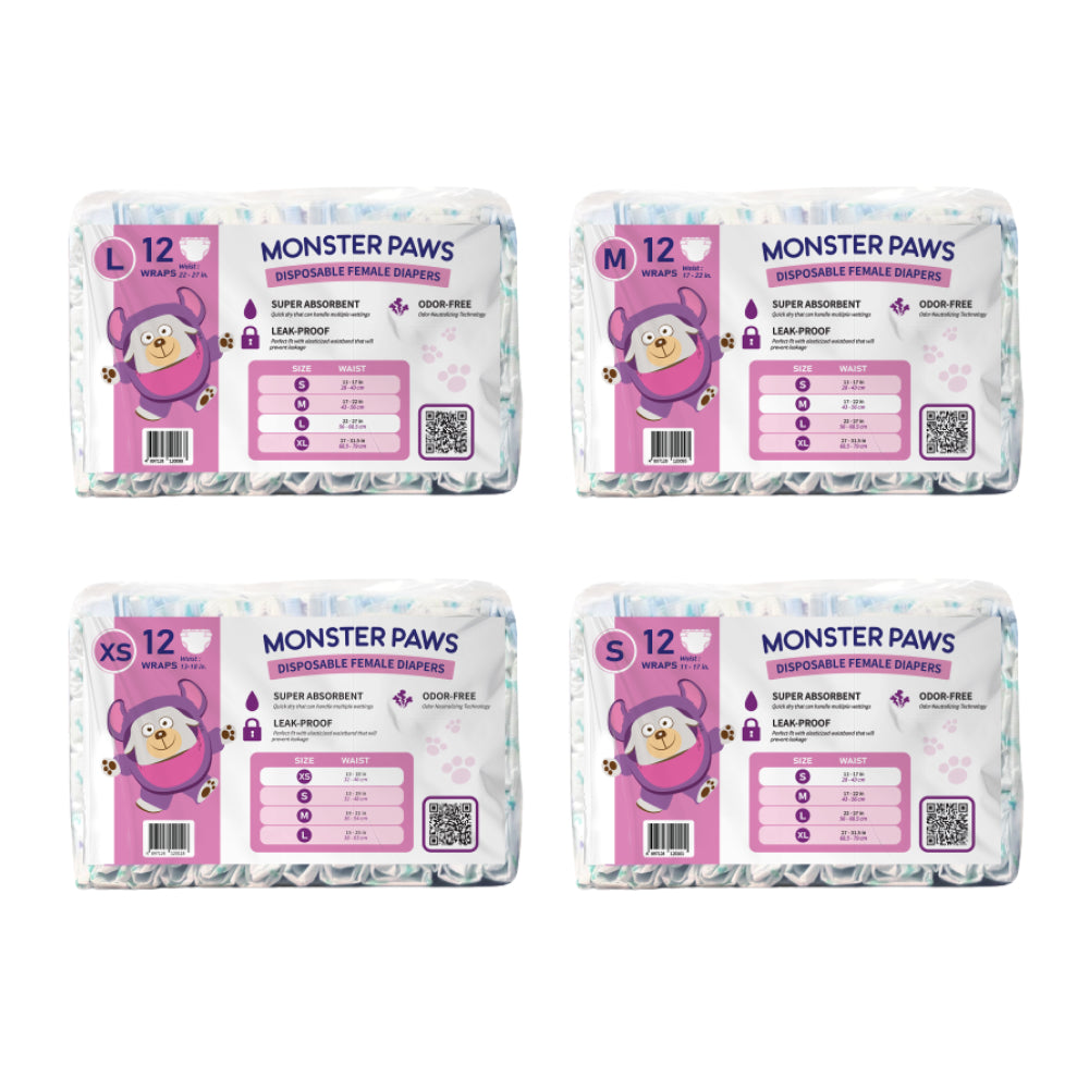 Female Dogs 專用即棄尿片