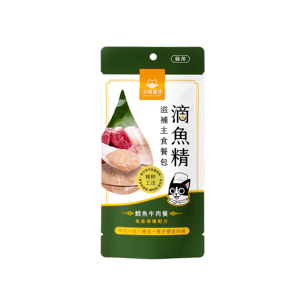魚精濕貓糧袋裝 鱈魚牛肉（免疫護理）