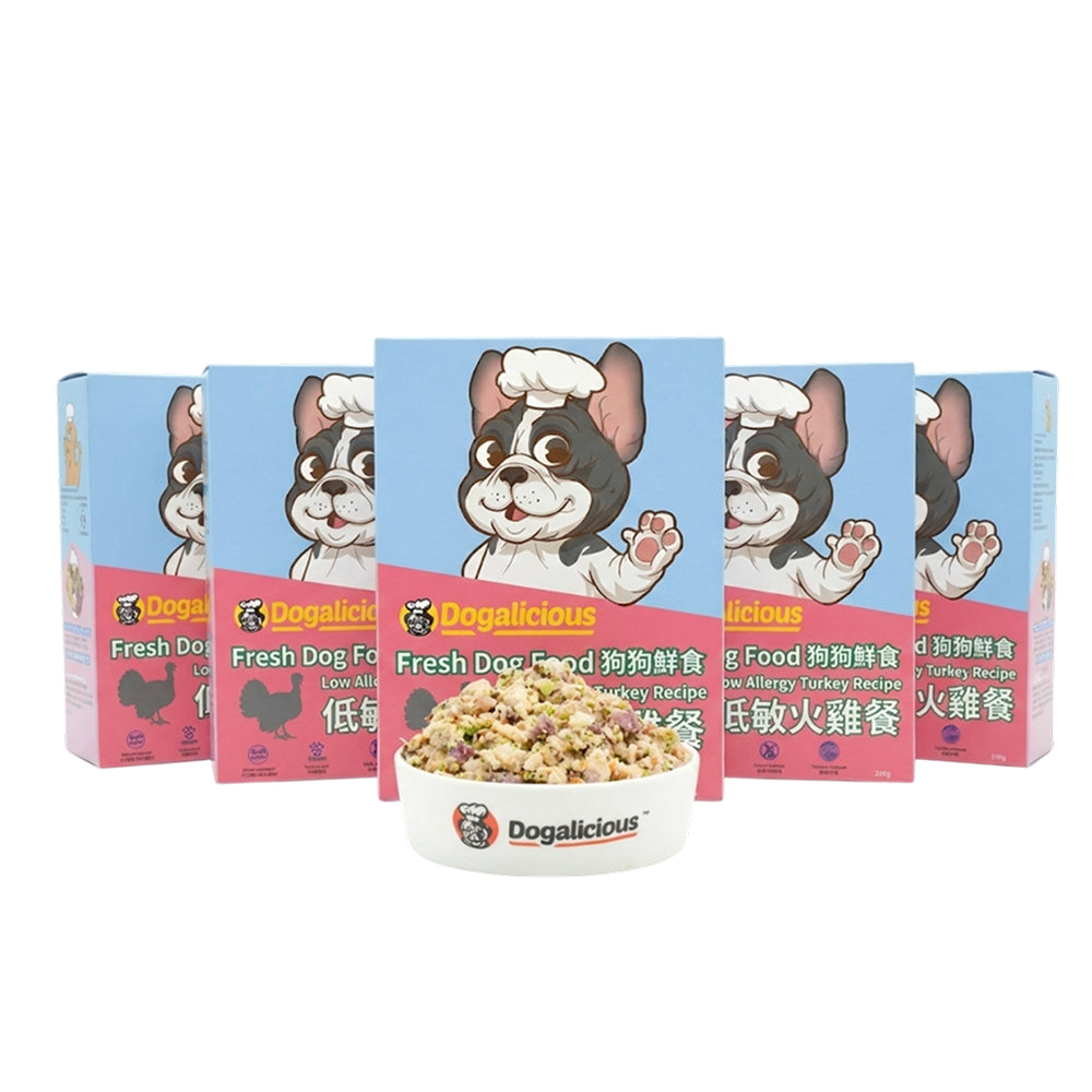 冷凍鮮製低敏火雞配方狗糧