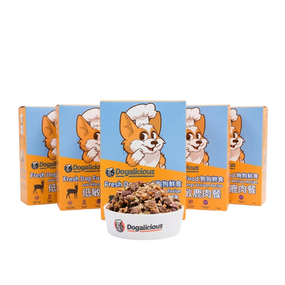 冷凍鮮製低敏鹿肉配方狗糧