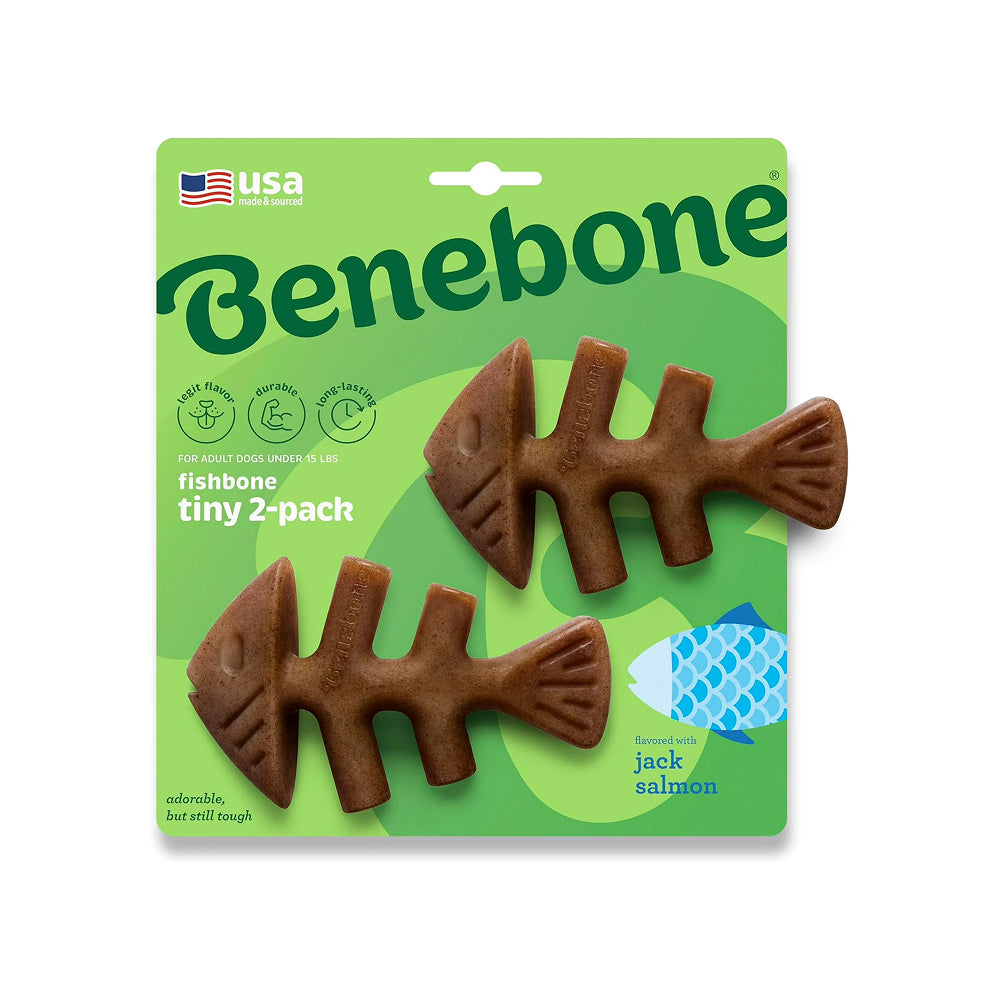 Fishbone Salmon Chews Adult Dog Chew Toy