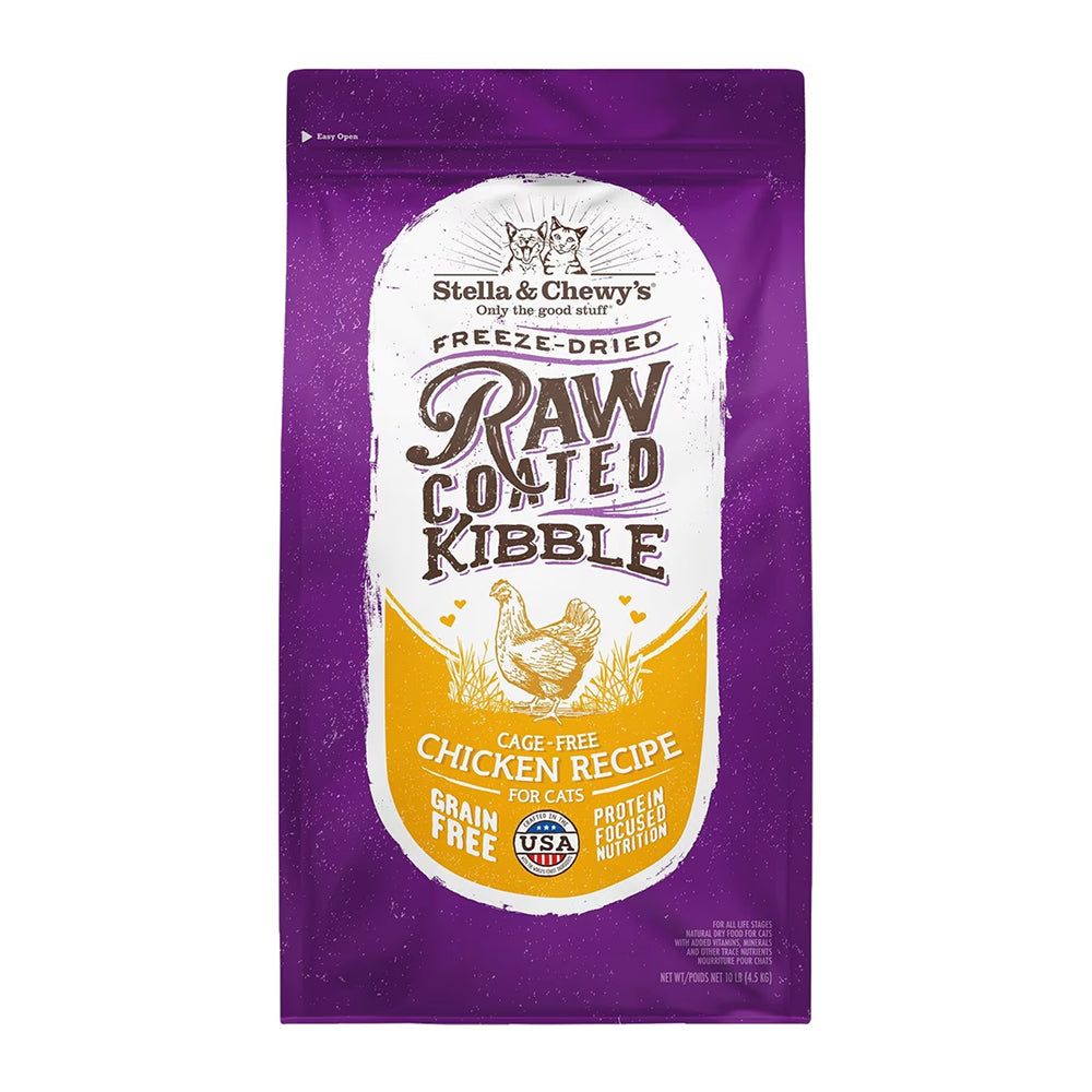 Raw Coated 凍乾塗層系列 - 低温烘焙散養雞配方貓乾糧