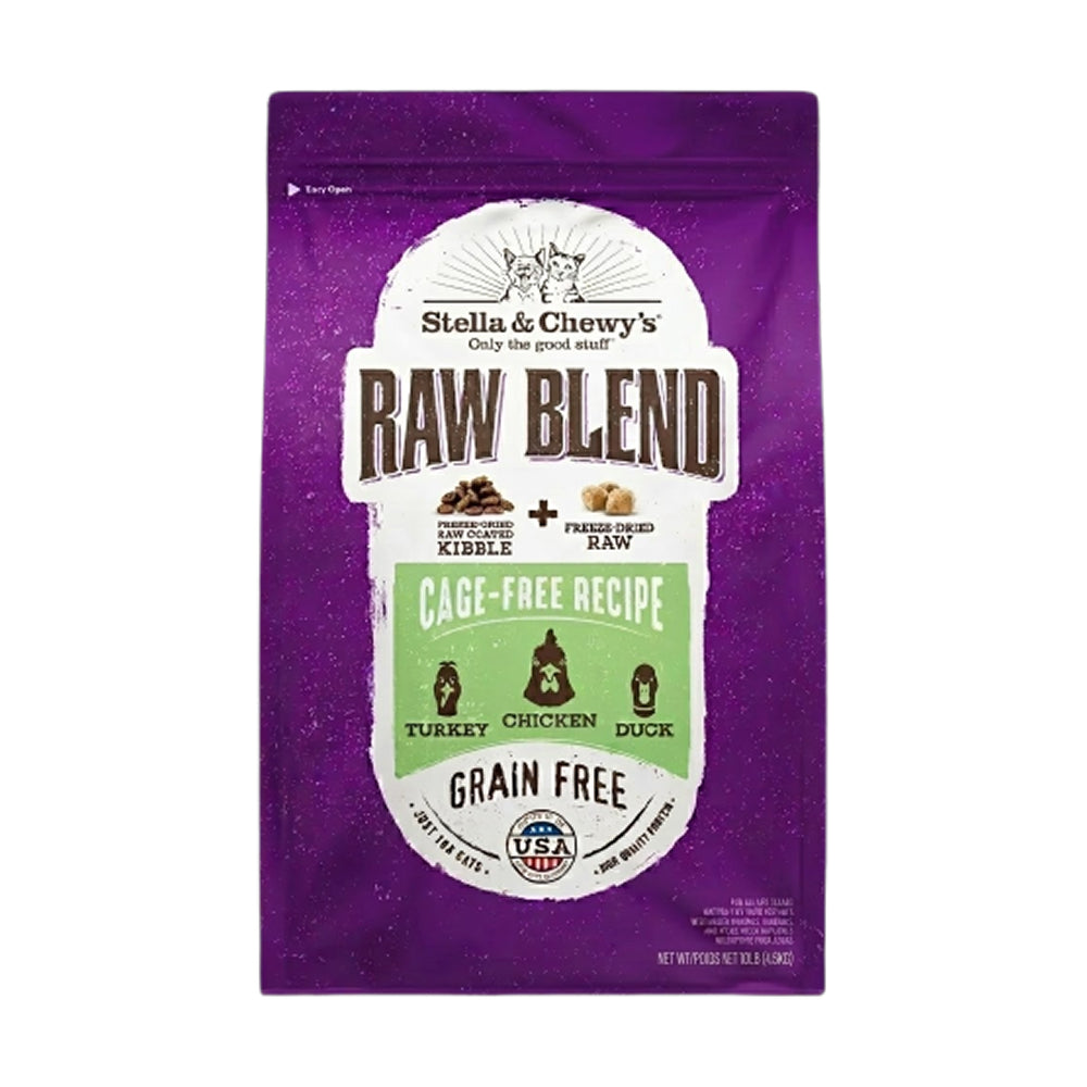 Raw Blend 凍乾肉粒混成系列 -  低温烘焙家禽配方貓乾糧