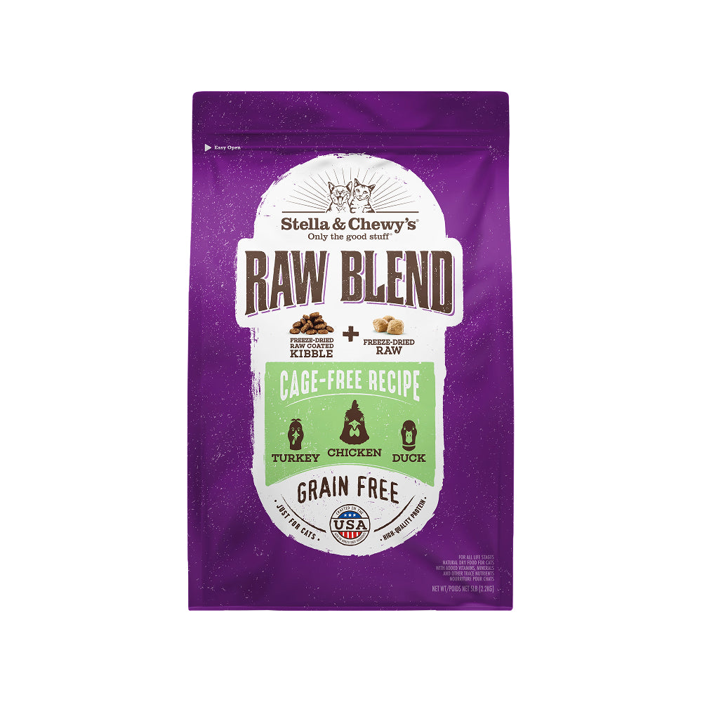 Raw Blend 凍乾肉粒混成系列 -  低温烘焙家禽配方貓乾糧