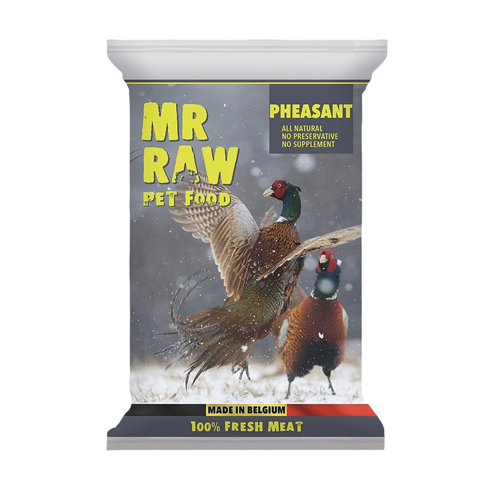 Mr Raw Pet Food - 冷凍 - 單一蛋白冷凍生雉雞狗糧