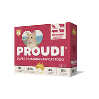Proudi 急凍生肉紅肉配方貓糧 (須冷藏)