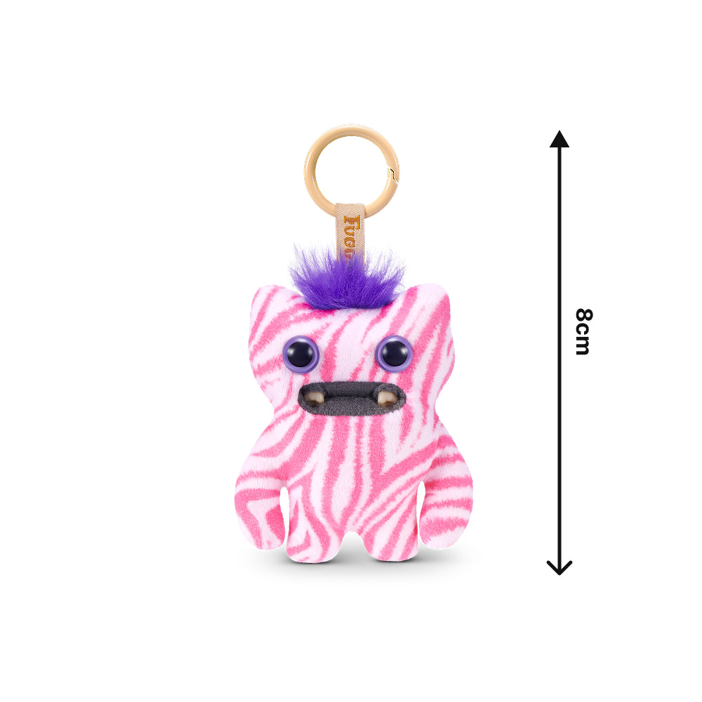 季節限定S1系列 - 嬰兒粉紅小便便鑰匙圈 - 大眼睛怪咖款