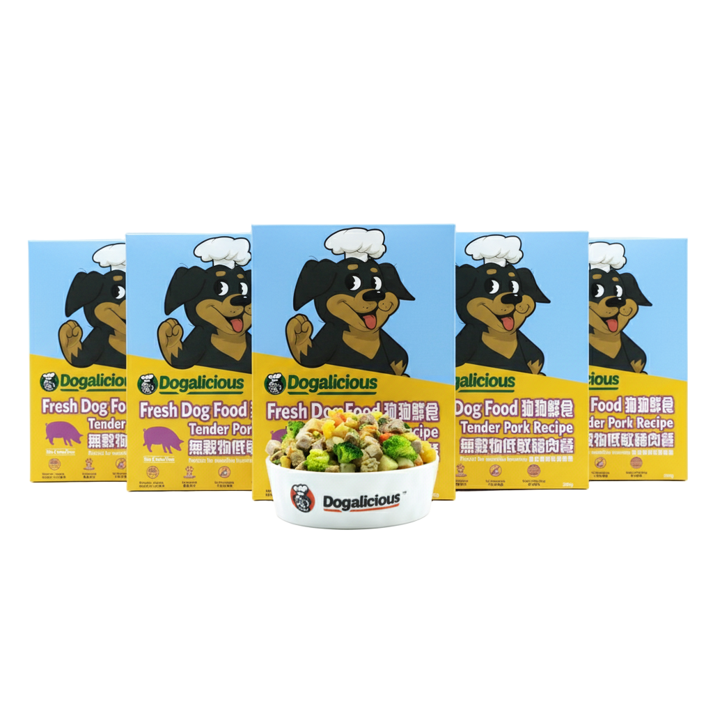 Dogalicious - 急凍狗狗鮮食無穀物低敏豬肉餐