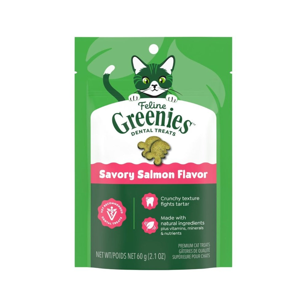 Greenies 三文魚味貓貓潔齒餅
