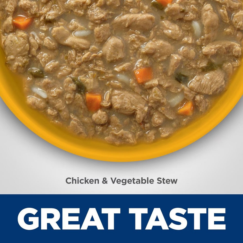 希爾思寵物食品 高齡貓7+ 高齡活力 燉雞肉蔬菜主食罐