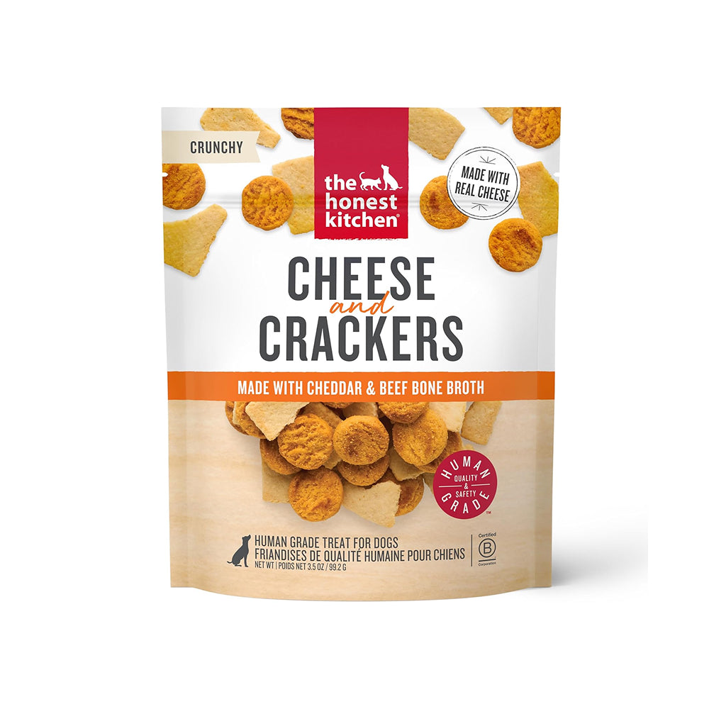 Crackets with Cheddar Cheese & Beef Dog Crunchy Treats