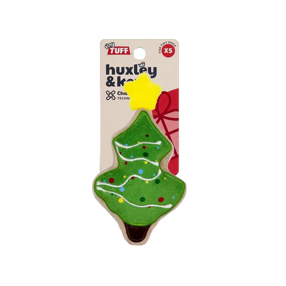 Tiny Tuff 聖誕樹曲奇毛絨狗玩具